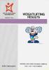 Weightlifting results the 12th Asian games Hiroshima 1994