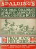 Official intercollegiate track and field guide 1929 Spalding "Red cover" series of athletic handbooks. Spalding's athletic library